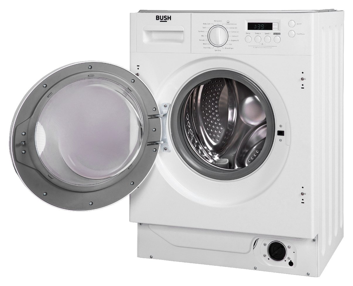 Bush WMNSINT812W 8KG 1200 Integrated Washing Machine Review