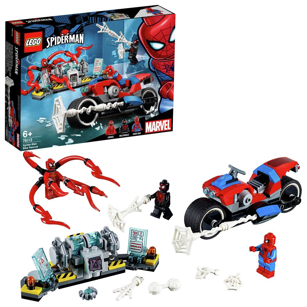 LEGO Superhero Spider Man Toy Vehicle - 76113