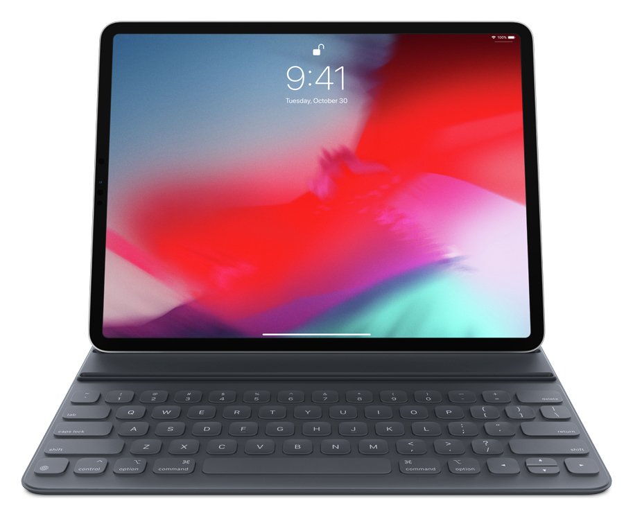 Apple Smart 12.9 Inch iPad Pro Case with Keyboard - Grey