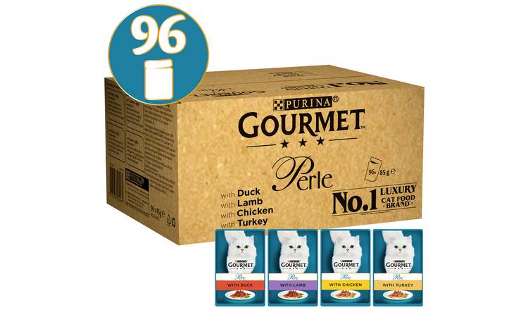 Gourmet Perle Cat Food Chef's Collection 96x85g