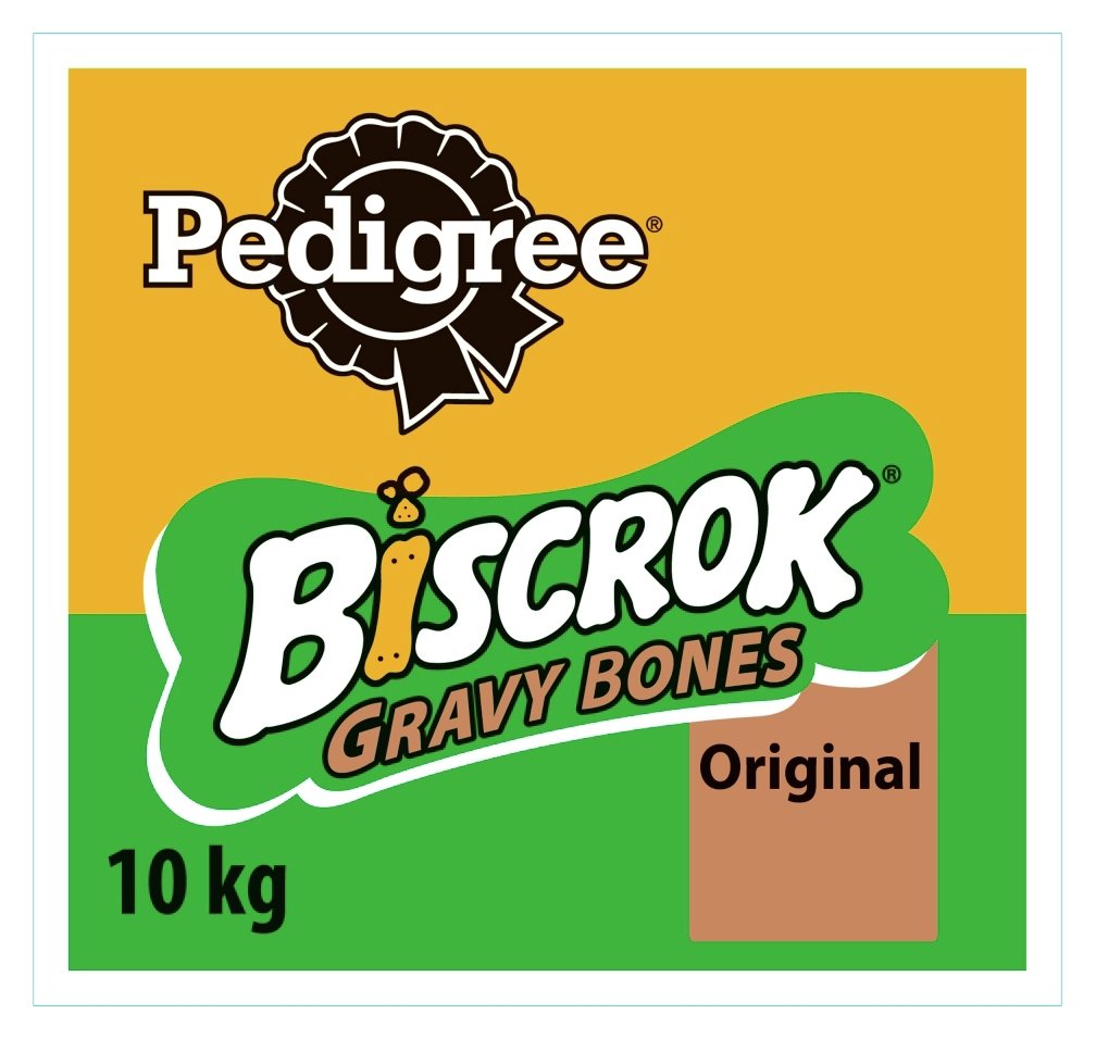 Pedigree Dog Treats Biscrok Gravy Bones 10kg