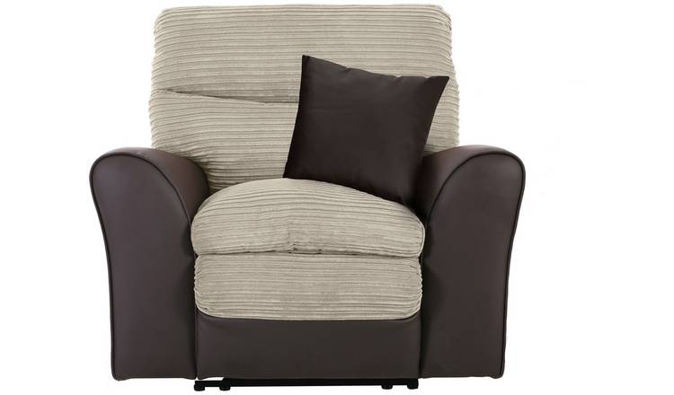 Buy Argos Home Harry Fabric Recliner Chair Mink Armchairs And Chairs Argos