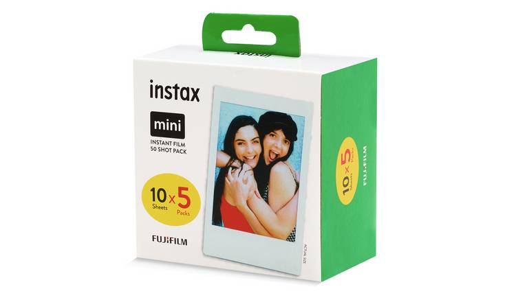 Buy instax Mini Film 50 Shot Pack, Camera film