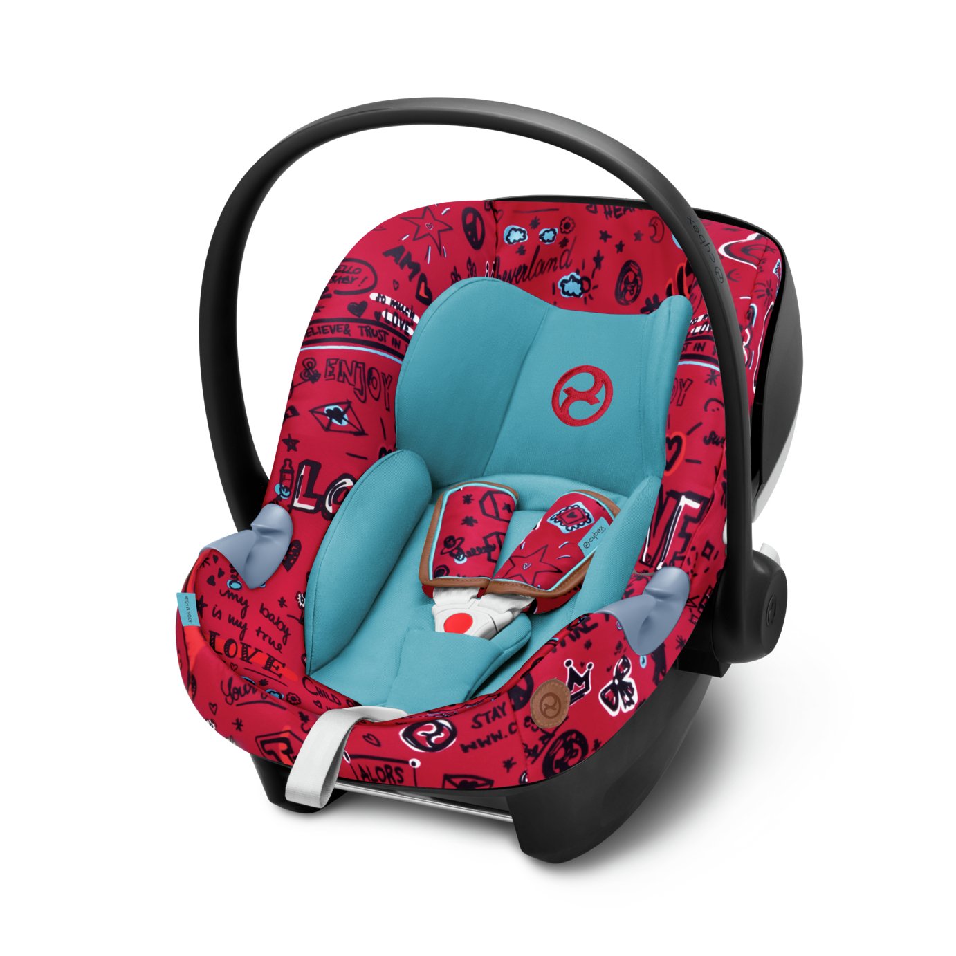 Cybex Aton M Group 0+ i-Size Car Seat - Love Red