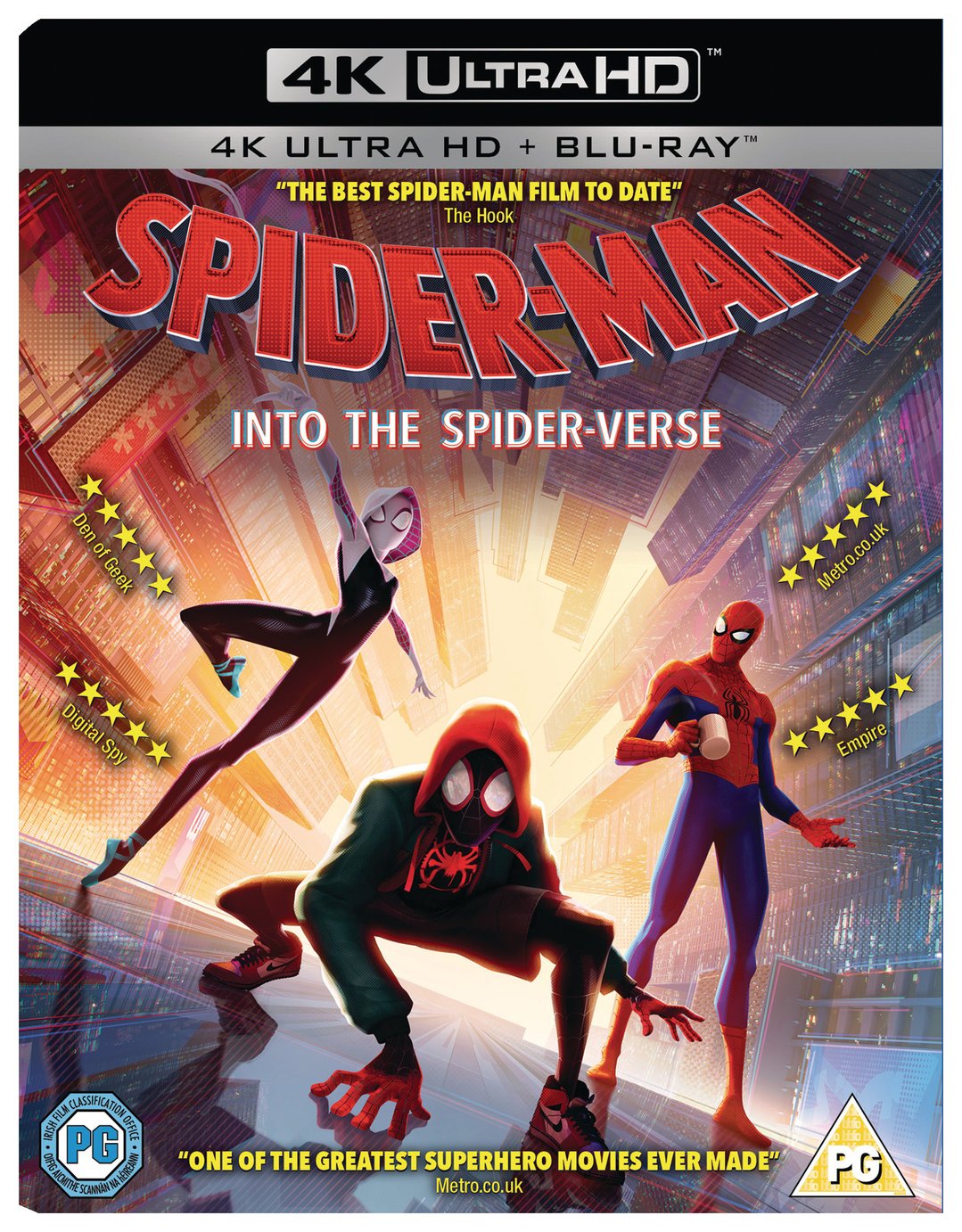 Spider-Man: Into the Spider-Verse 4K UHD Blu-Ray