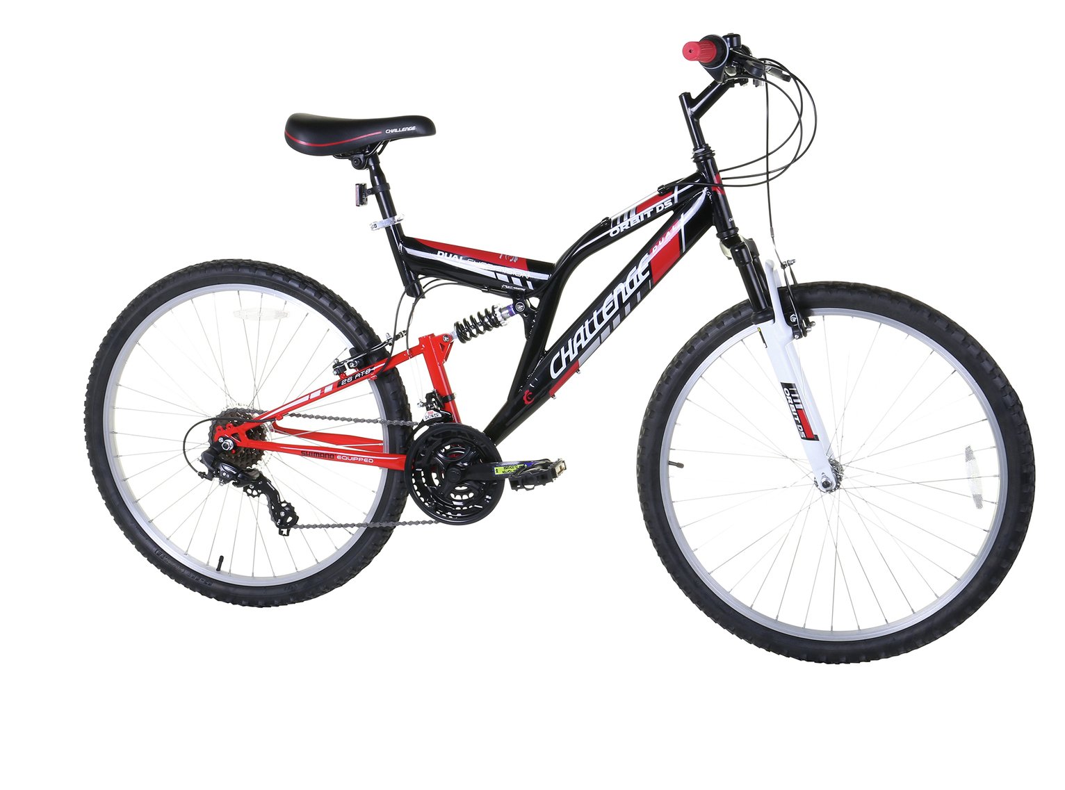 challenge orbit 26 inch wheel size mens mountain bike