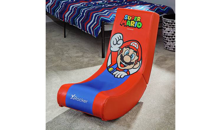 X Rocker Video Rocker Junior Gaming Chair - Mario