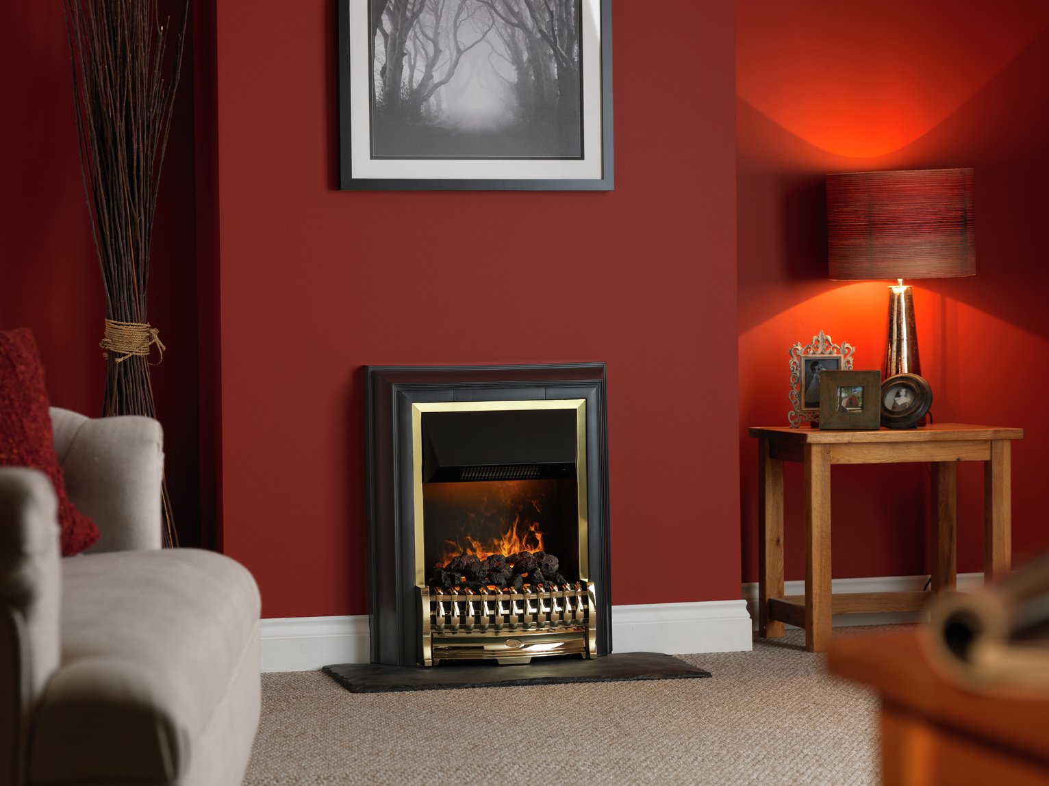 Bramdean Opti Myst Freestanding Fire Reviews