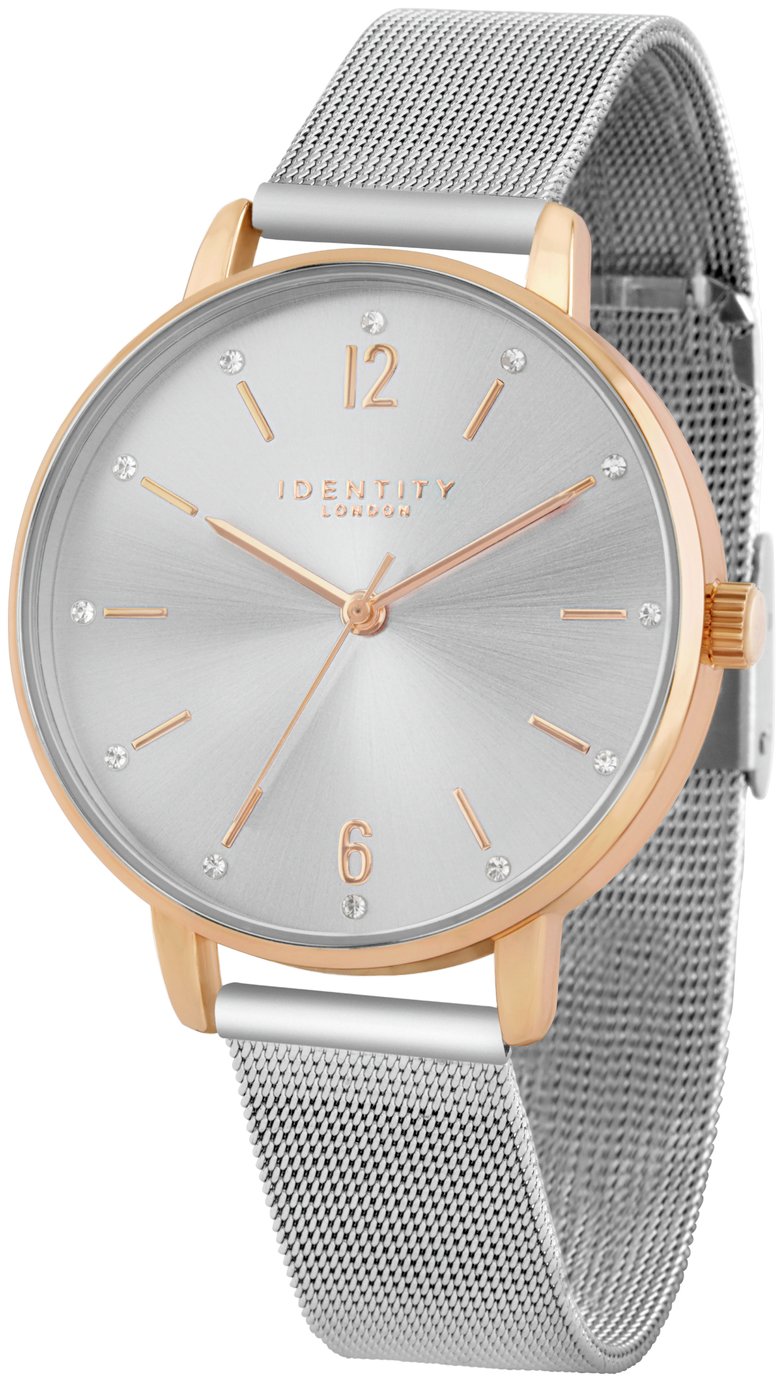 Identity London Ladies Silver Mesh Strap Watch Review