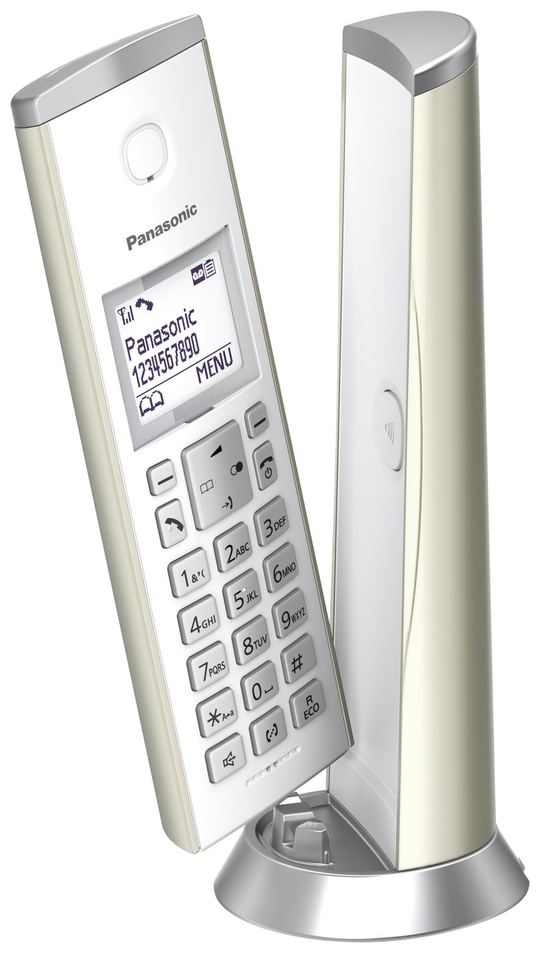Panasonic KX-TGK220EN Cordless Telephone Dect-Gold Single