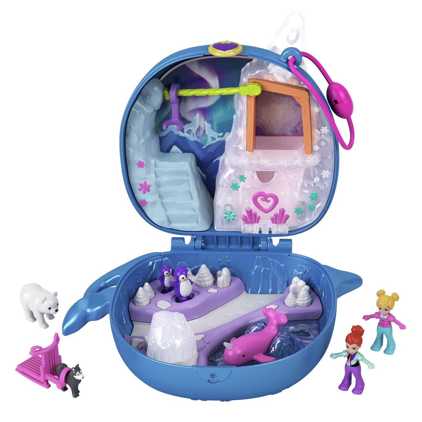 Polly Pocket Polly and Lila Narwhal Arctic Playset Review