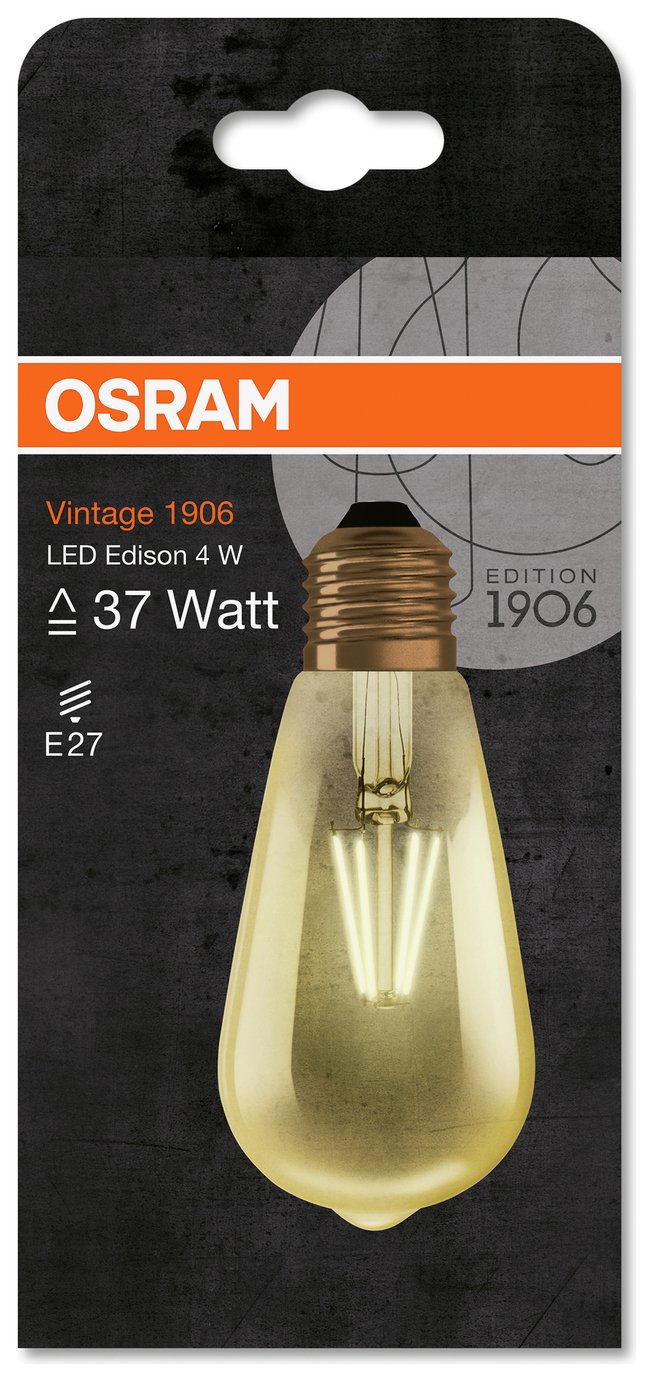 Osram Vintage 1906 Caged 4W LED Warm White Edison Bulb Review