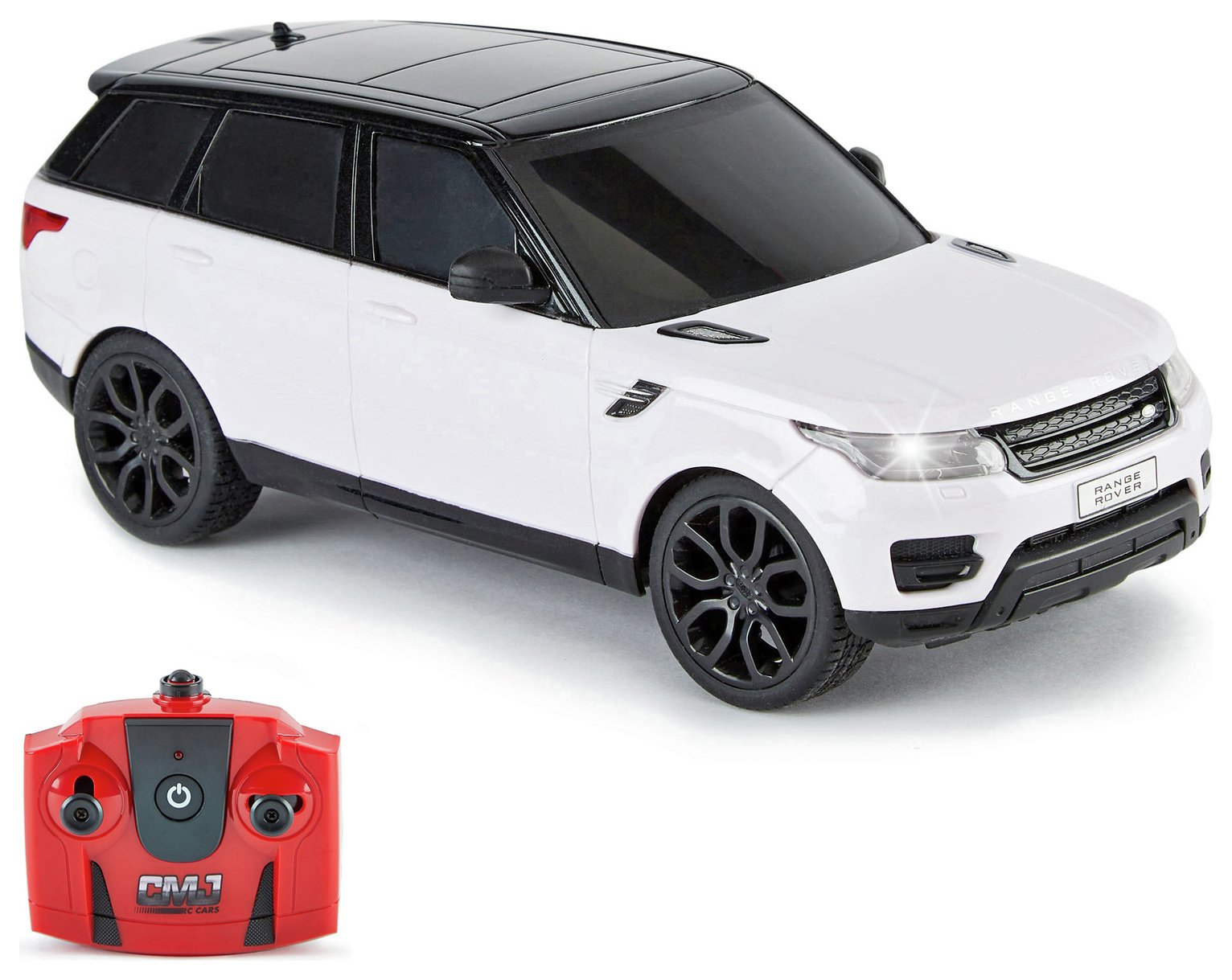 Range Rover 1:24 Radio Controlled Sports Car - White