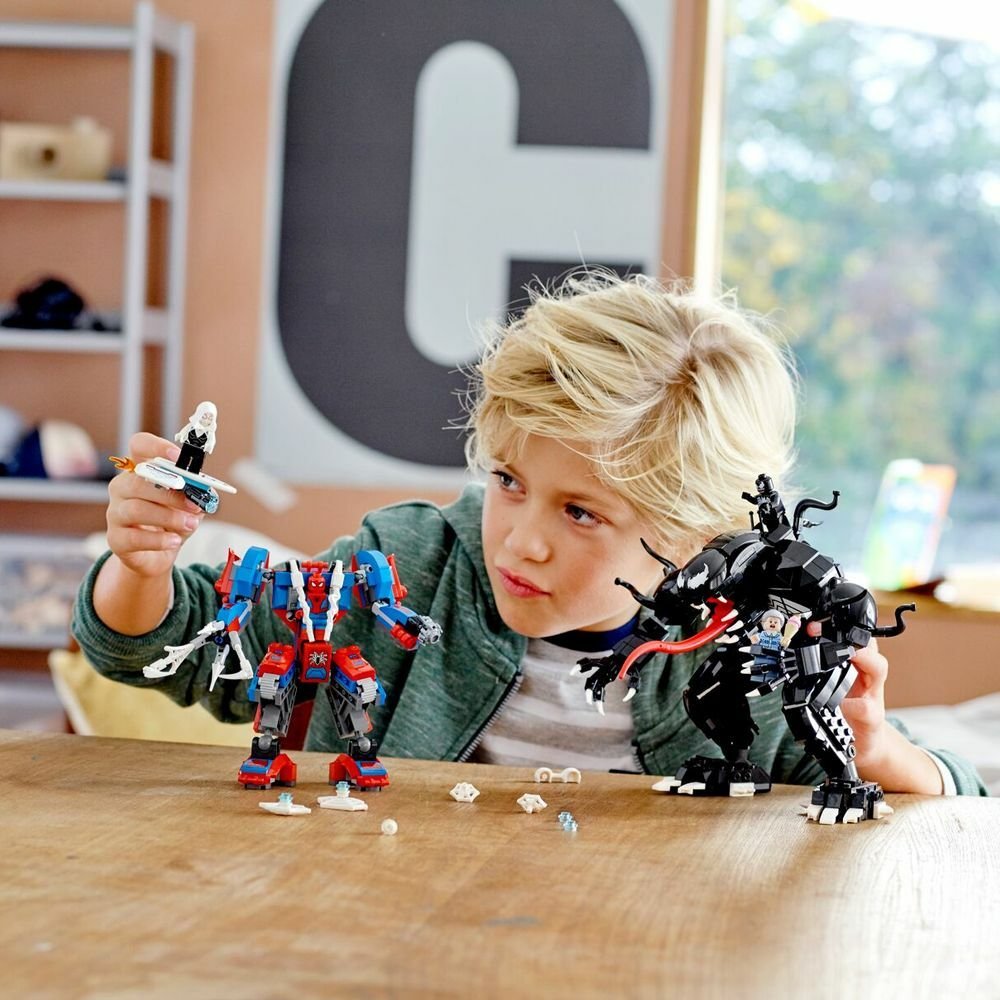 LEGO Superhero Spider-Man Spider Mech Fight Playset Review