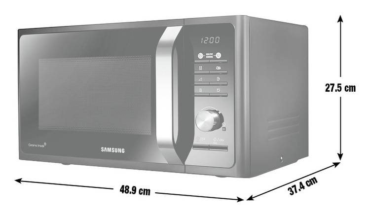 MICROWAVE RETRO - Microondas grill digital 900W - Create