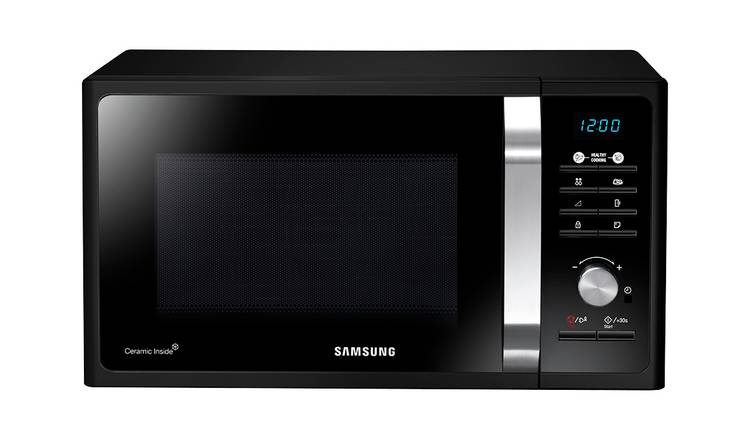 Buy Samsung 800W Standard Microwave MS23F301TFK Argos