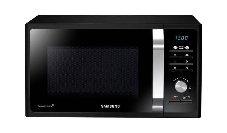 Samsung 800W Standard Microwave MS23F301TFK - Black