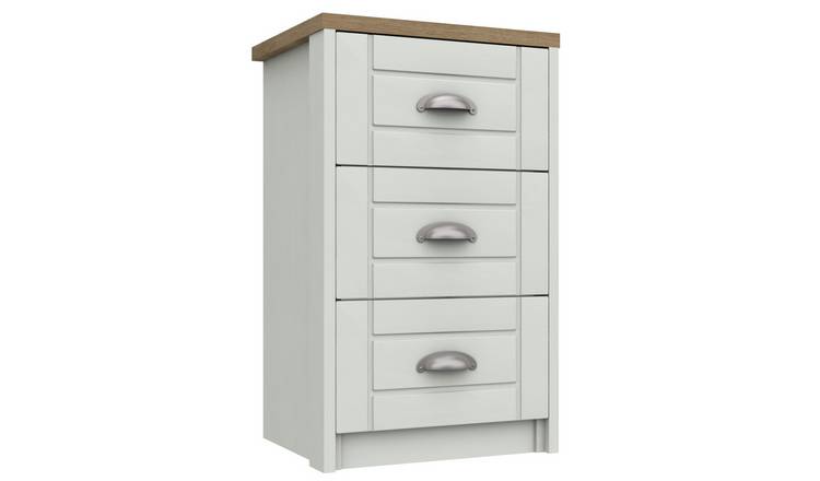 White bedside deals tables argos