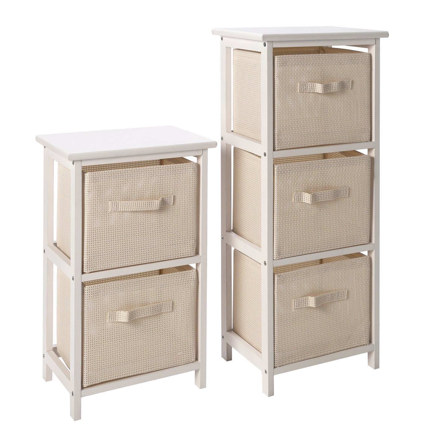 Argos Home 2 and 3 Drawer Bathroom Units - White