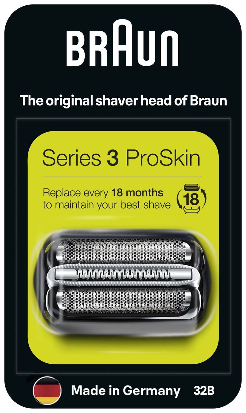 Braun Series 3 Replacement Foil Heads