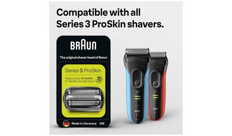 Buy Braun Series 3 Replacement Foil Heads, Shaving accessories