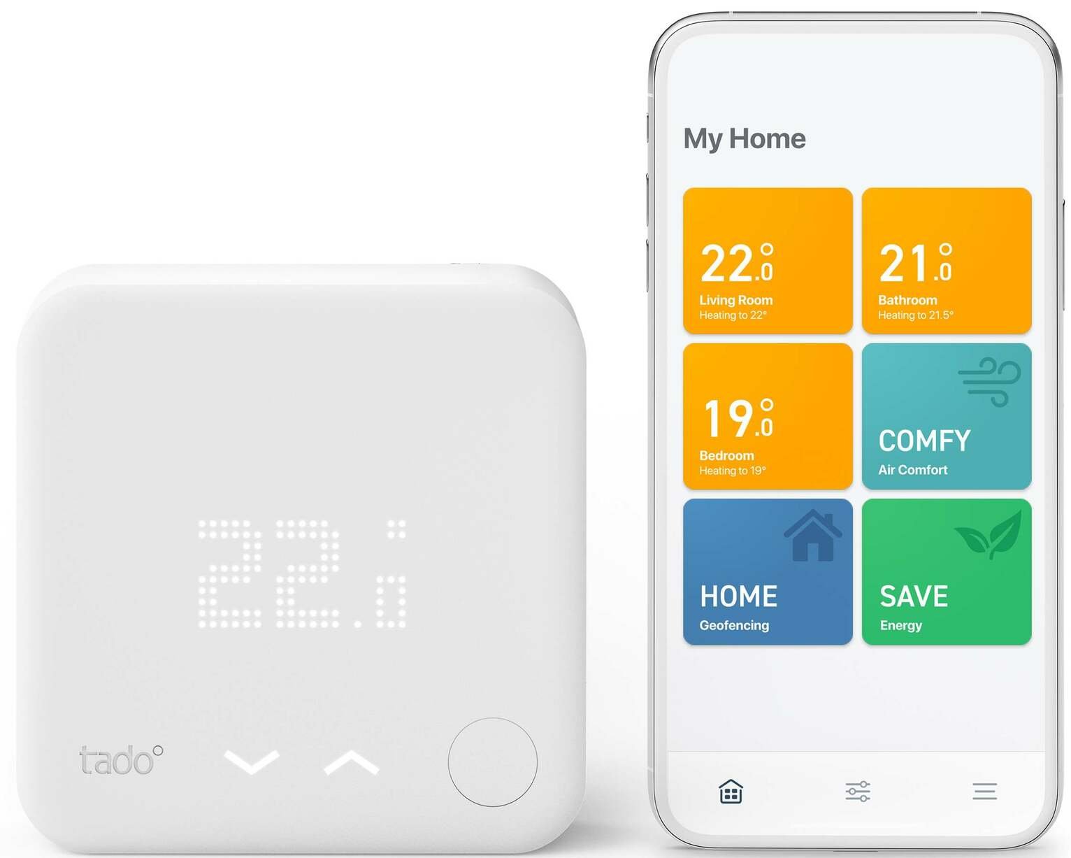 tado Starter Kit - Wired Smart Thermostat V3 