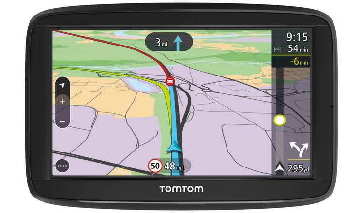 Buy TomTom VIA 52 Traffic Western EU Lifetime Maps Sat Nav | Sat navs | Argos