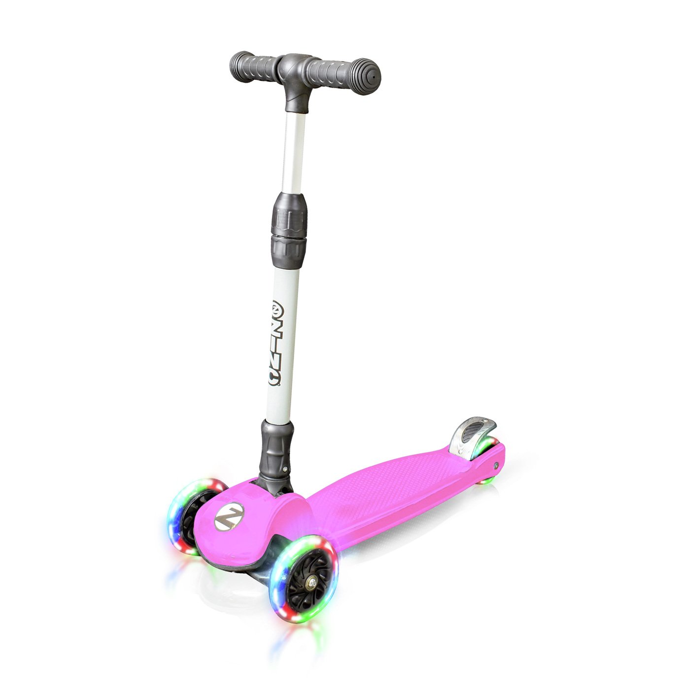 Zinc Folding T-Motion Tri Scooter - Pink