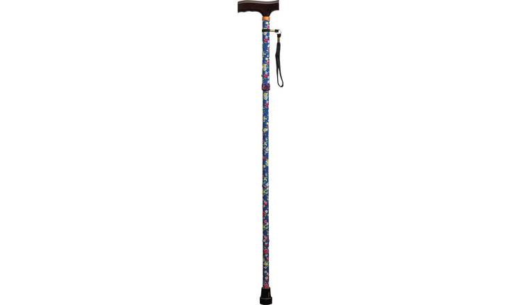 Folding Patterned Walking Stick