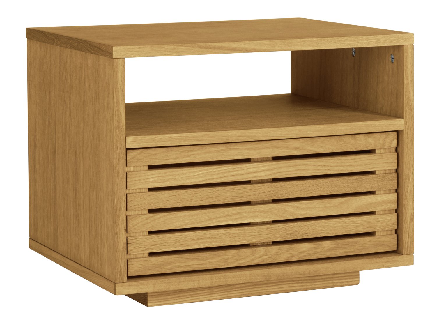 Habitat Max Oak Bedside Chest