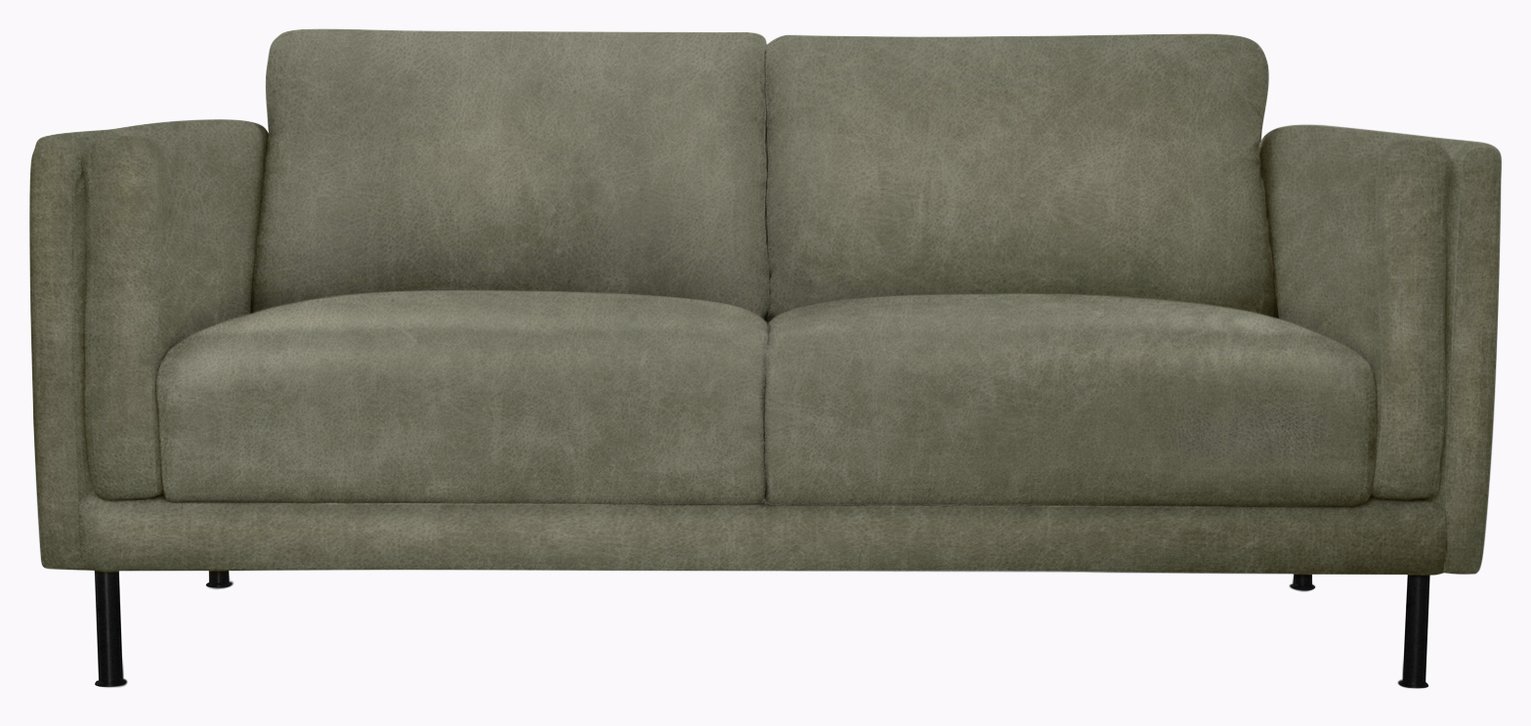 Argos Home Hugo 3 Seater Faux Leather Sofa Review