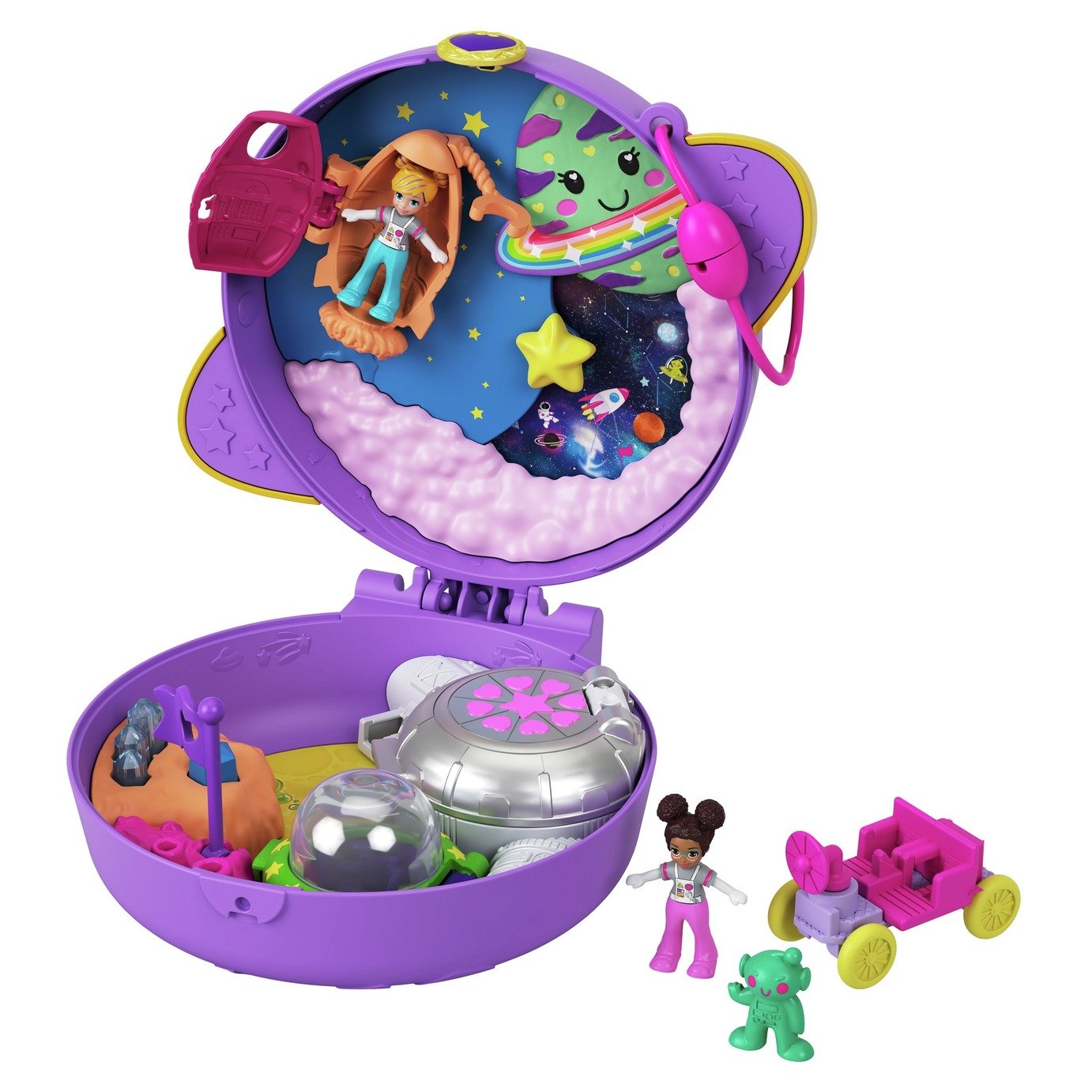 Polly Pocket Pocket World Saturn Space Compact Review