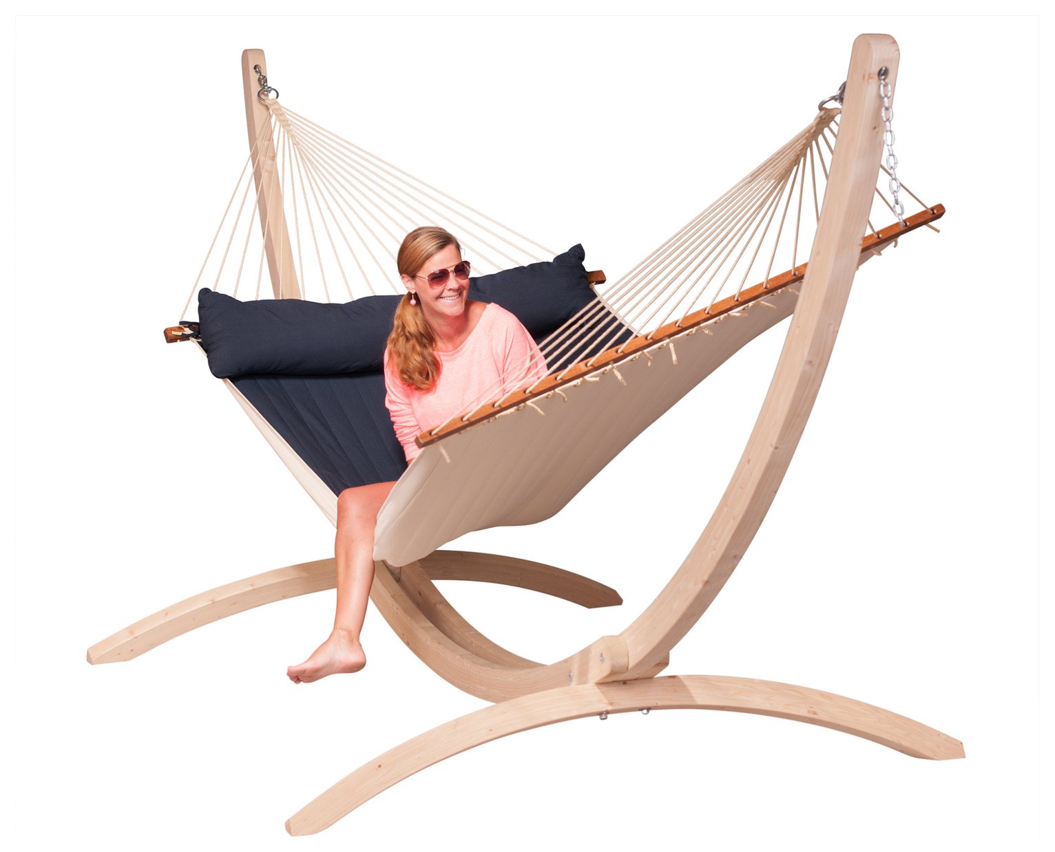 La Siesta Alabama Kingsize Hammock - Navy Blue