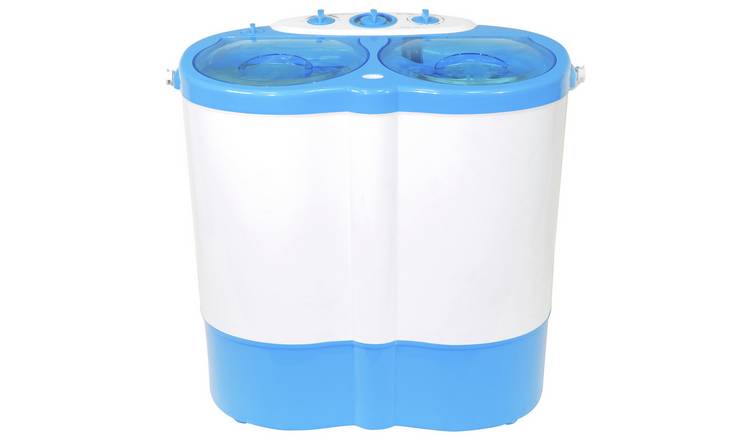 Great Choice Products 3Kg Mini Portable Washing Machine W/ Spinner Timer  Control Apartment Traveling