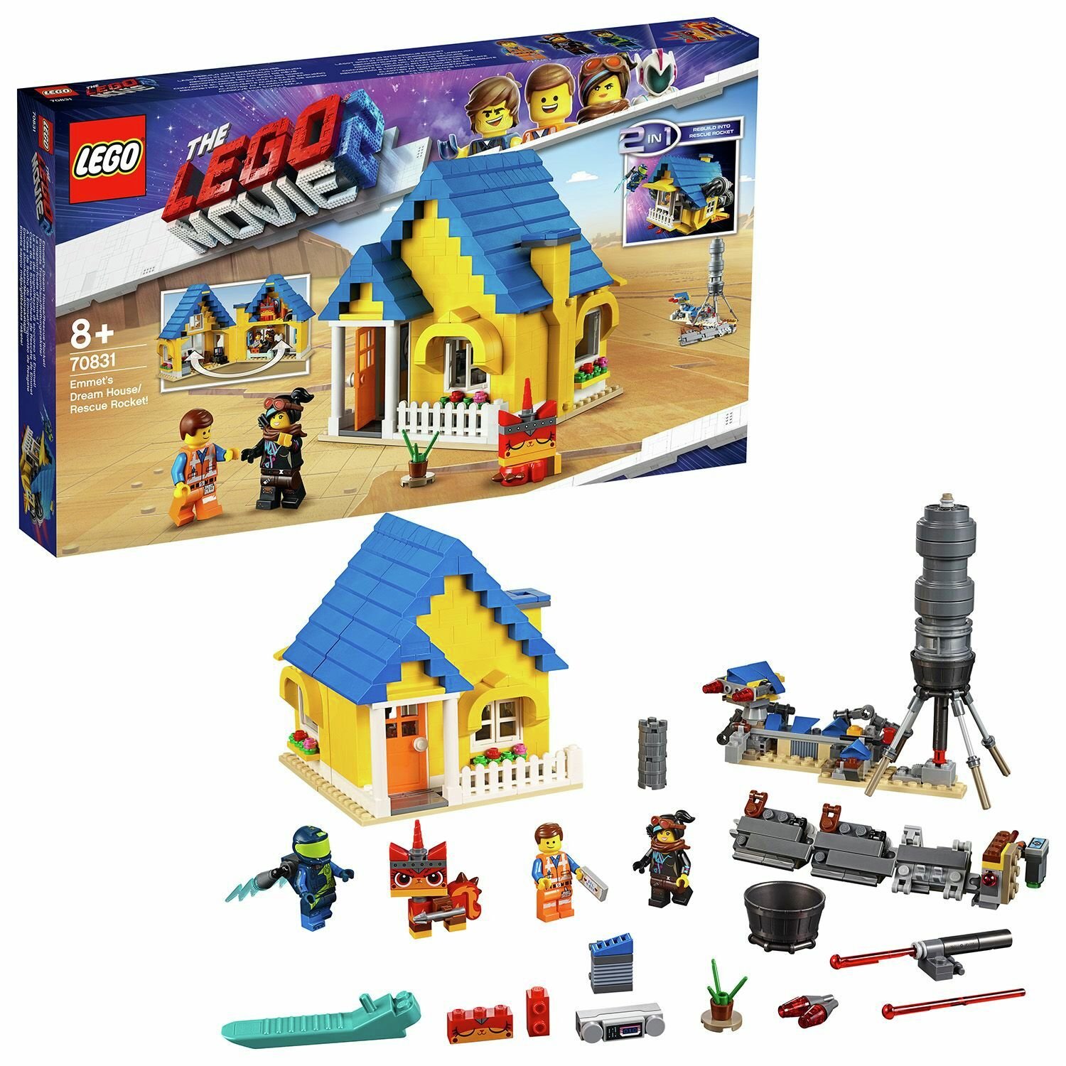 LEGO Movie 2 Emmet s Dream Toy House Building Set 70831 8865072 Argos Price Tracker pricehistory