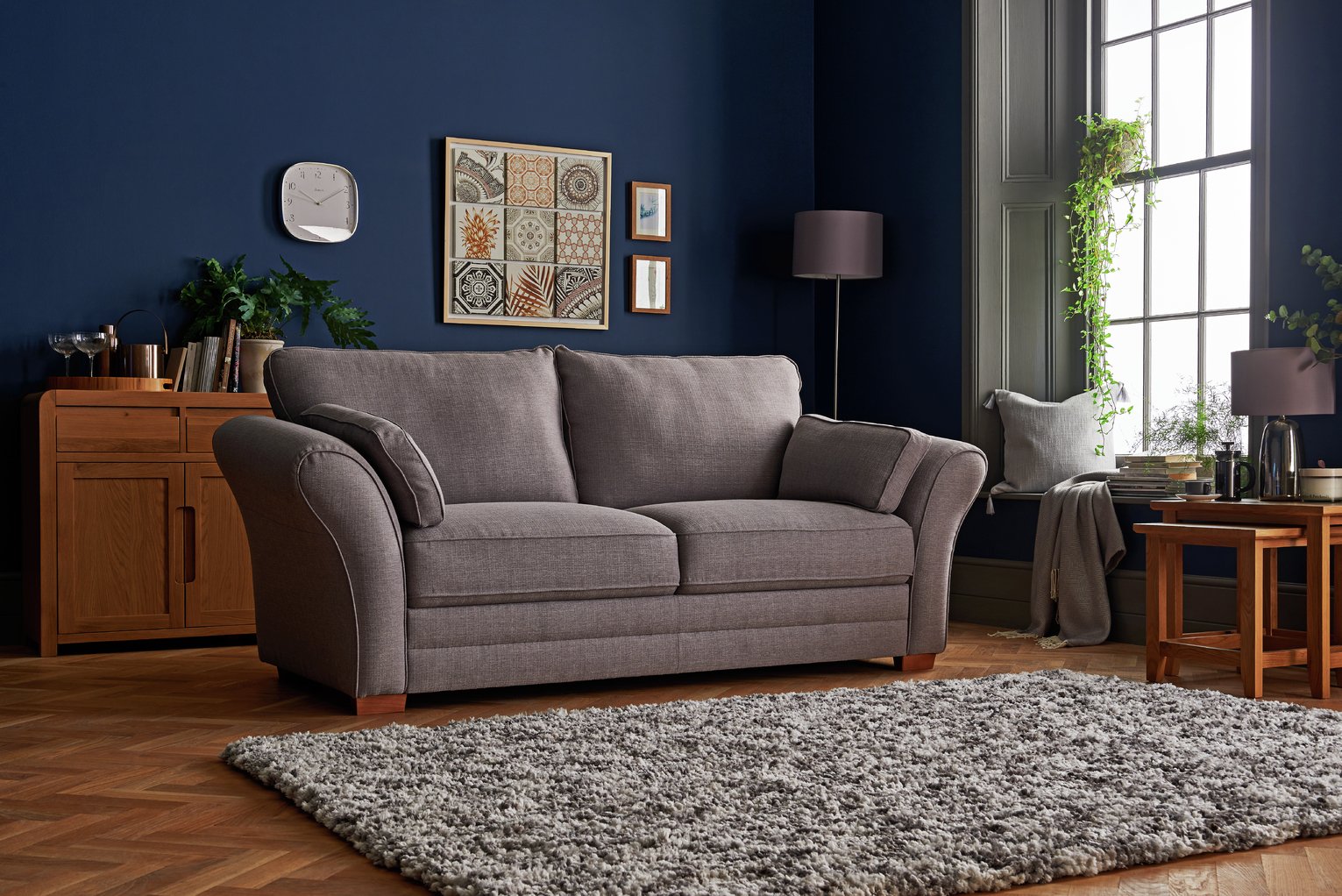 Argos Home Thornton 3 Seater Fabric Sofa Review