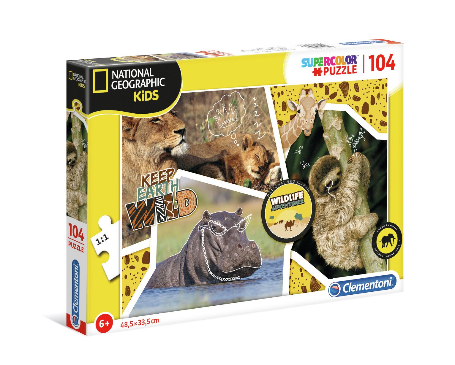 Clementoni National Geographic 104 piece puzzle review