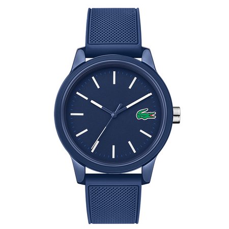 Lacoste 12.12 Men's Blue Silicone Strap Watch