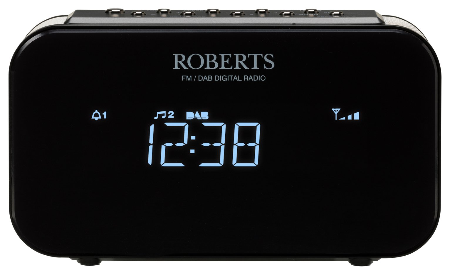 Roberts Radio Ortus 1 DAB+ / FM Alarm Clock Radio - Black