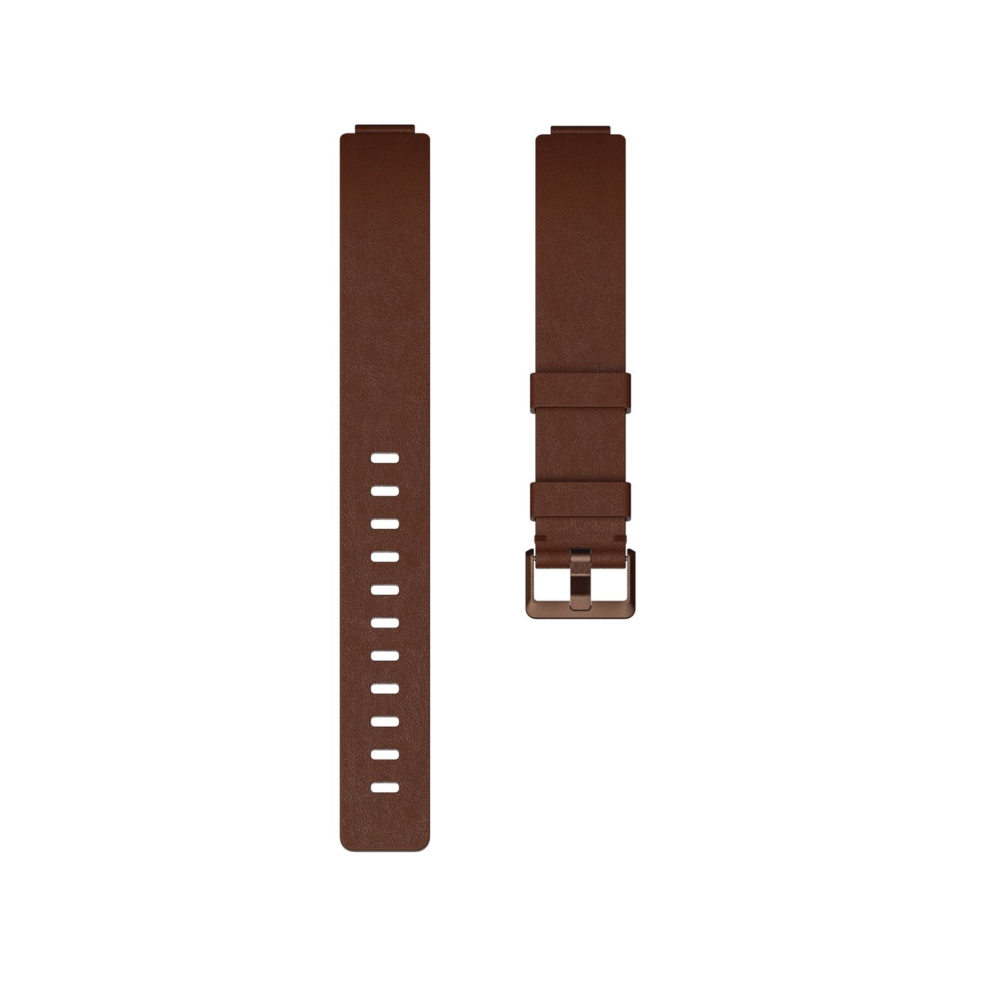 Fitbit Inspire Small / Medium Leather Accessory Band -Cognac