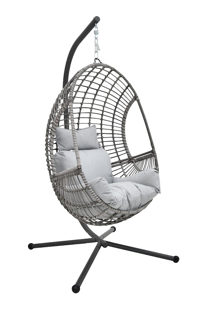 Rattan Effect Hanging Egg Chair Review