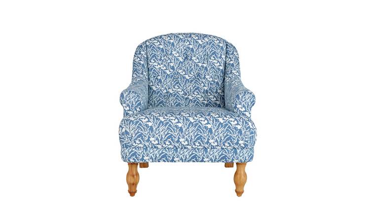 Buy Argos Home Macy Fabric Armchair Floral Blue Armchairs And