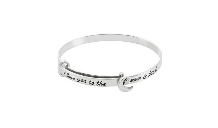 Love You to The Moon and Back Bangle Expander 0-18 months