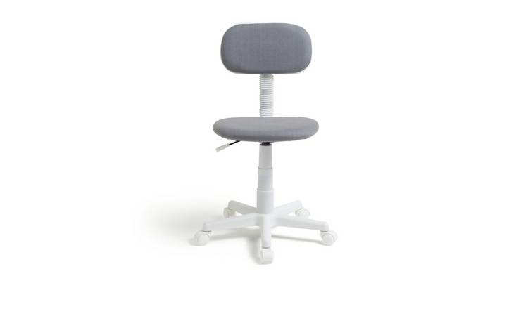 Buy Habitat Fabric Office Chair - Grey | Office chairs | Argos