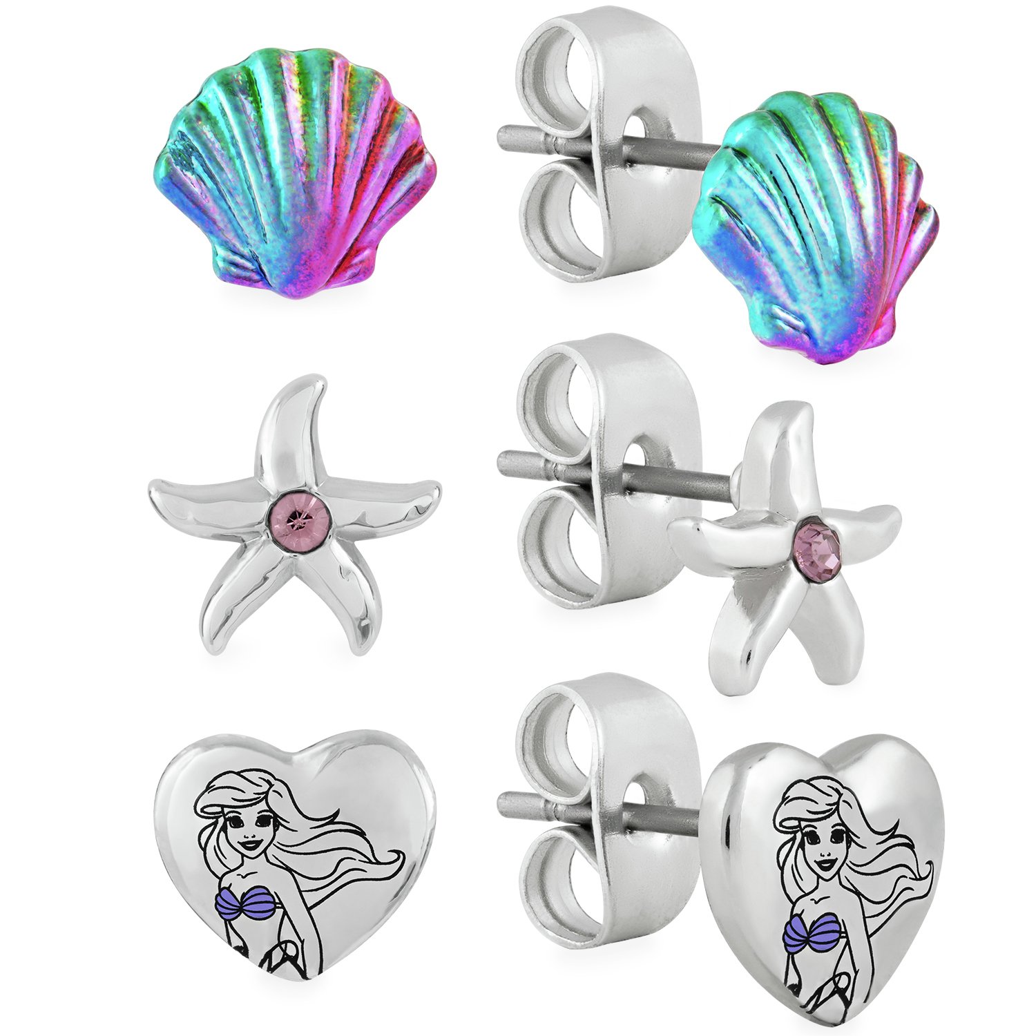 Disney Little Mermaid Stud Earrings Review