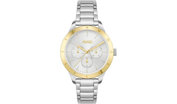 Buy HUGO Ladies Two Tone Stainless Steel Bracelet Watch | Womens ...