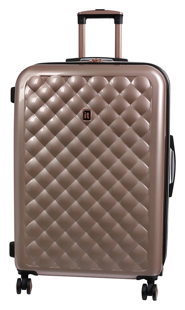 wilko rose gold suitcase