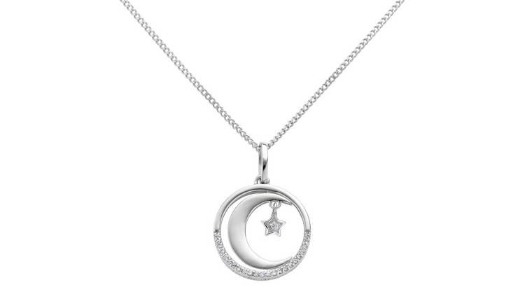 Star hot sale moon pendant