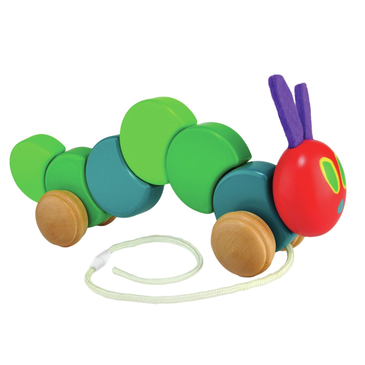 World of Eric Carle Wood Pull Along Very Hungry Caterpillar Review