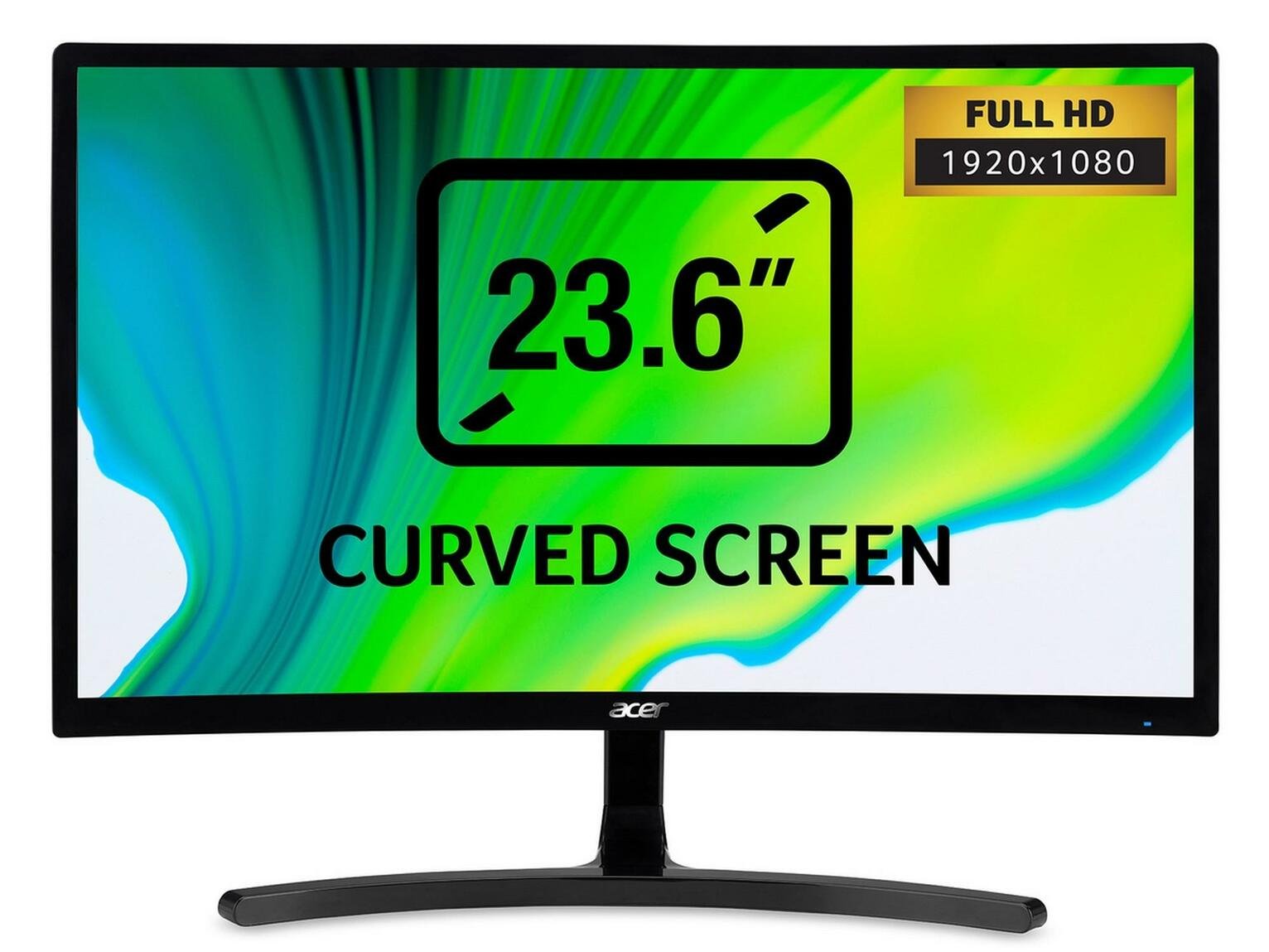 Acer ED242 23.6 Inch FHD Curved LED Monitor